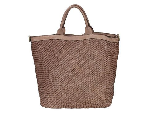 Amandola (rosewood) - Large, soft, comfortable vintage leather bag