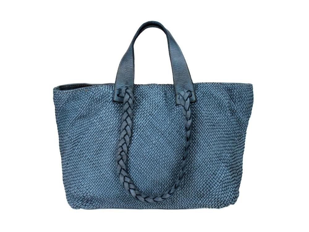 Cagliari (azzurro) - High quality, luxurious and beautiful shoulder bag