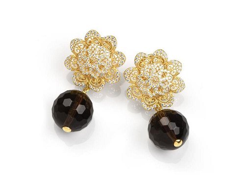 Doges Earrings (gold) - Stunning, elaborate, intricate earrings