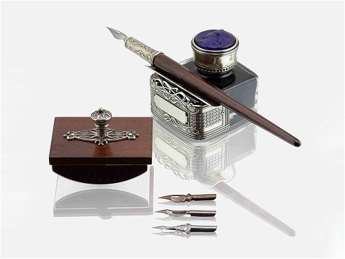 Wooden Pen Set - Elegant, refined calligraphy set
