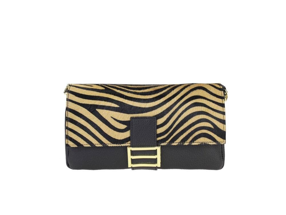 Lasa (tiger) - Fashionable, animal print handbag