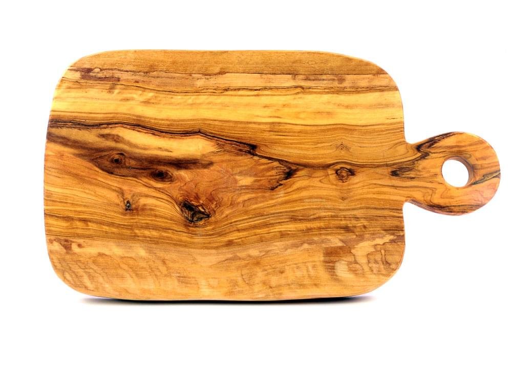 Cutting board with small handle - Olive Wood chopping board