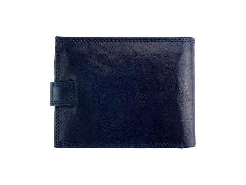 Giacomo (navy blue) - High quality leather wallet