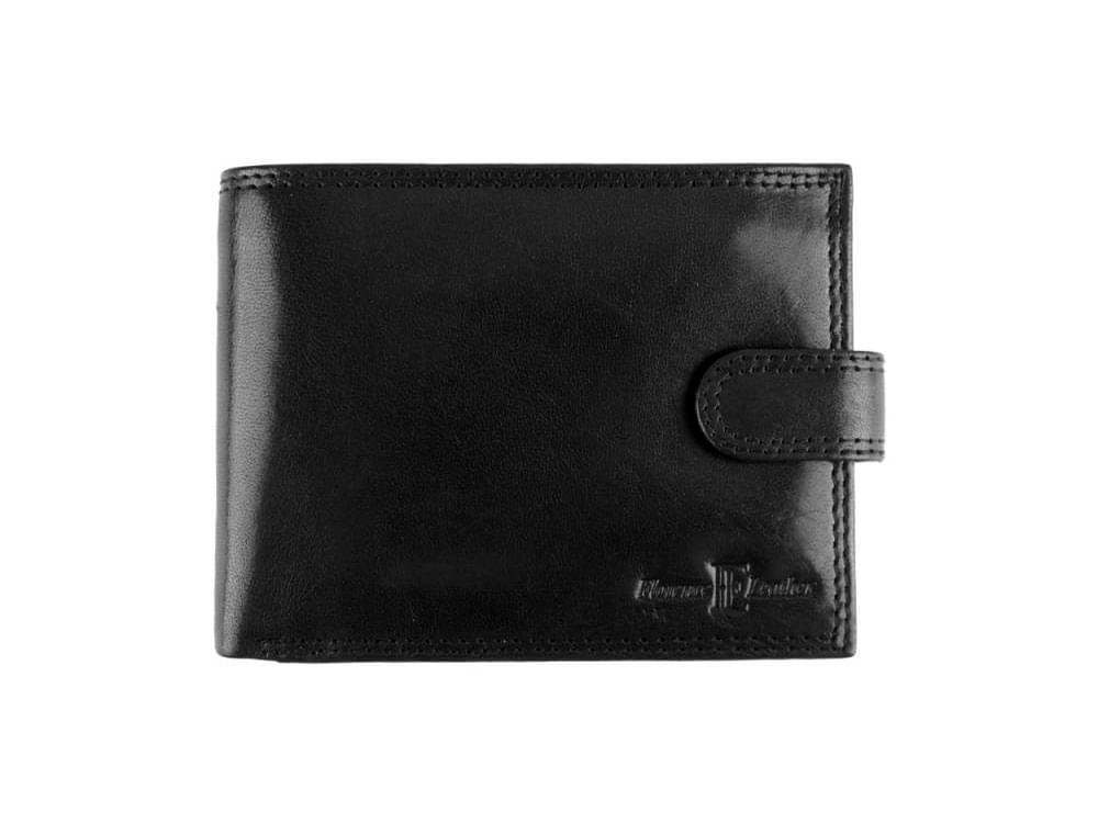 Giacomo (black) - High quality leather wallet