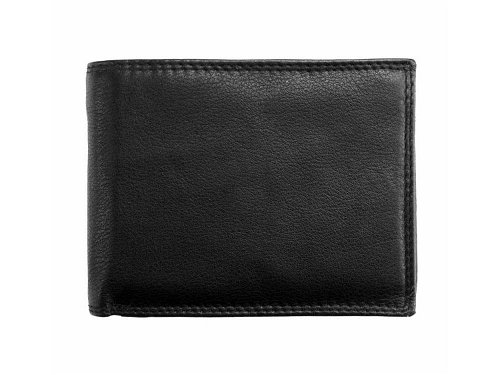 Luigi (black) - Good size, roomy, soft leather wallet