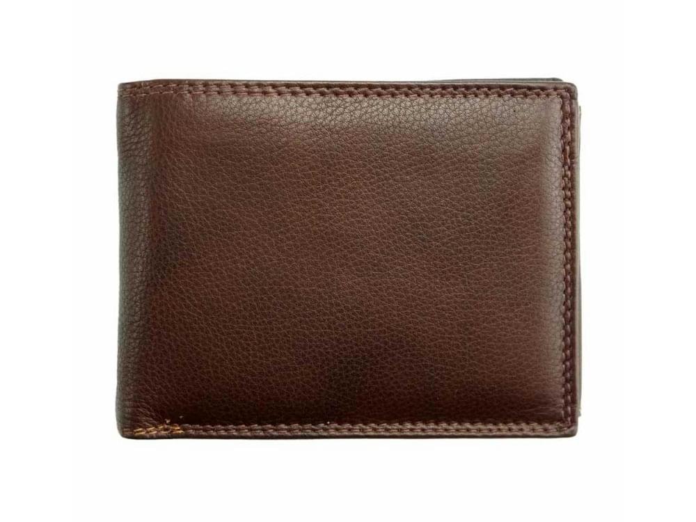 Luigi (brown) - Good size, roomy, soft leather wallet