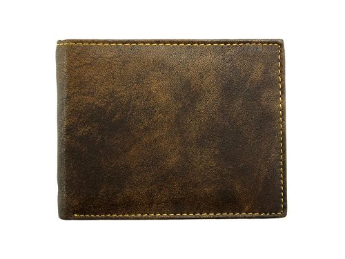 Leonardo (brown) - A functional wallet with simple lines