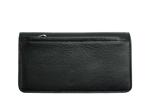 Rosella (black) - Soft Italian leather wallet