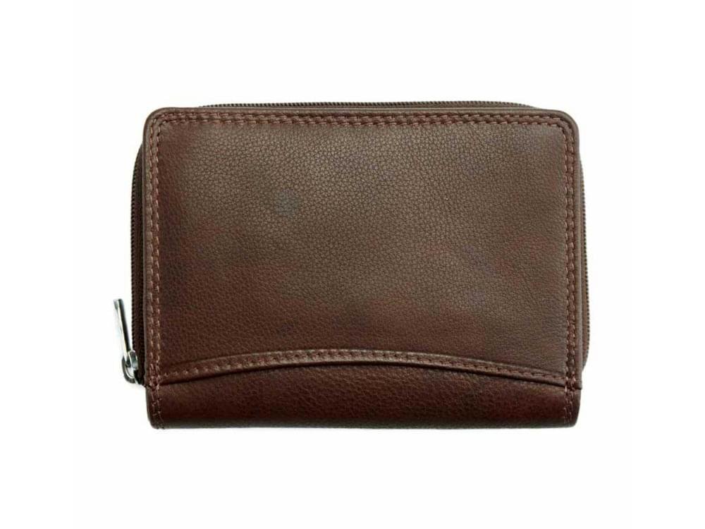 Mario (brown) - Nappa leather wallet