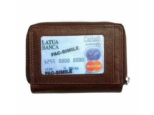 Mario (brown) - Nappa leather wallet