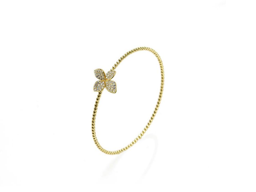 Flower Bracelet - Simple, easy to wear bracelet