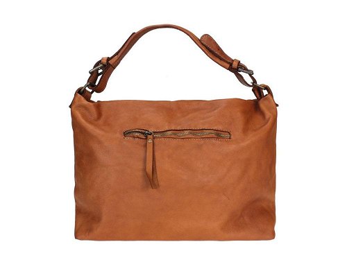 Empoli (tan) - Soft, practical, Italian leather bag