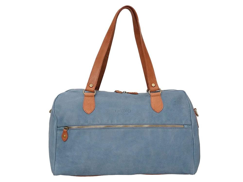 Vivara - Soft leather overnight travel bag