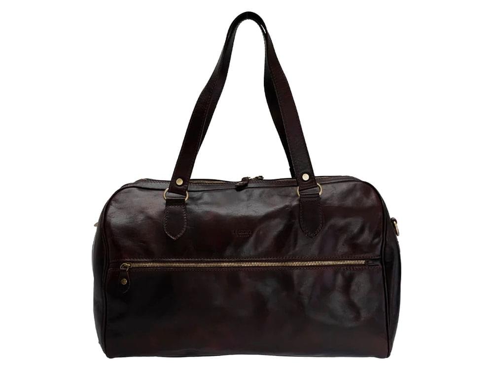 Versatile leather travel bag