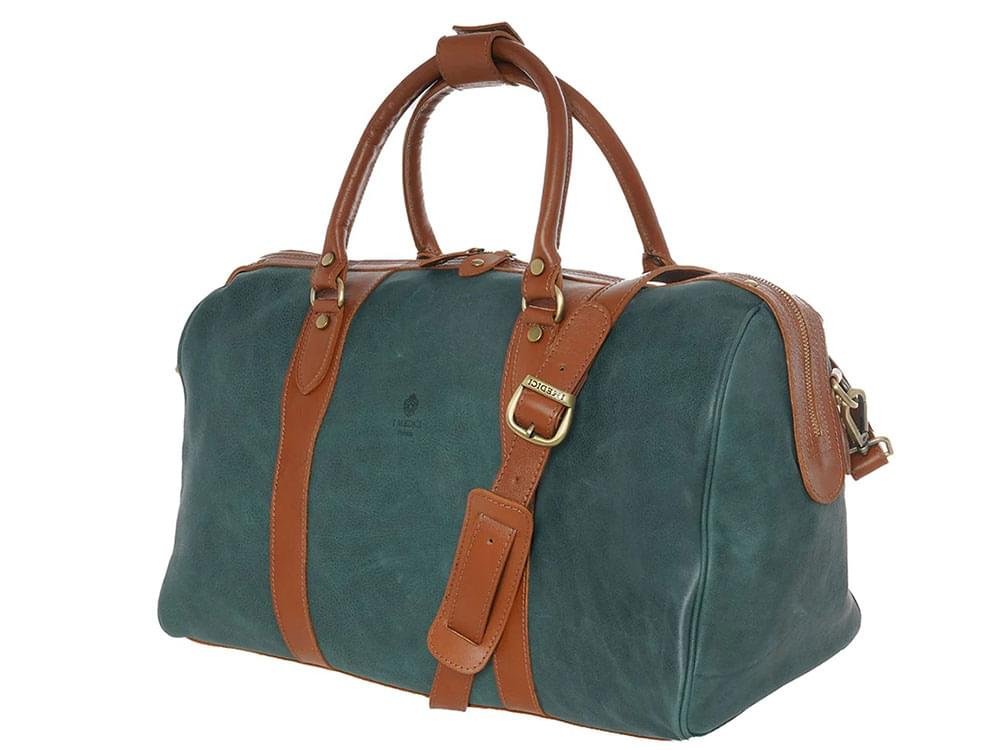Asinara - Light, compact, leather travel bag