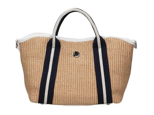 Duna - Cotton, Polyamide & Leather handbag