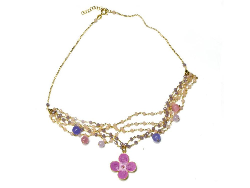 Syringa Necklace - A bright, fun necklace 
