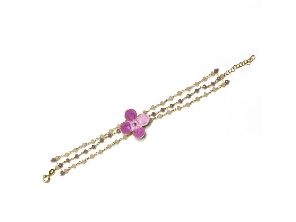 Syringa Bracelet - An elegant, three strand bracelet