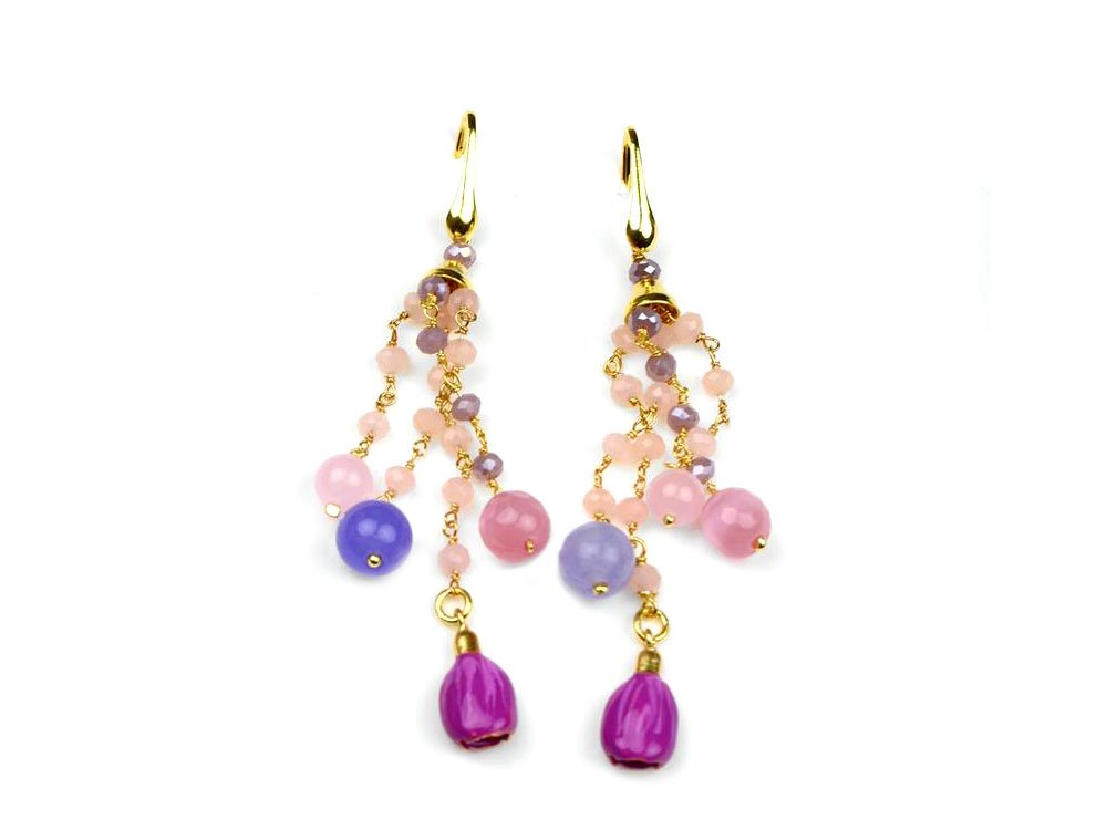 A bright, fun pair of earrings