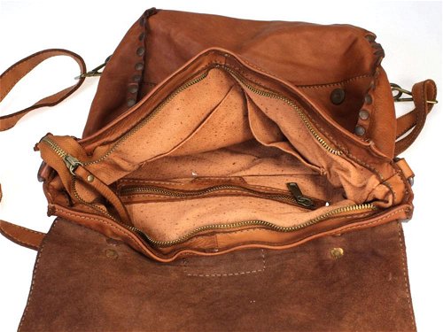 Pienza (tan) - Handbag, shoulder bag or backpack