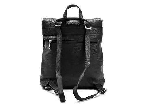 Brescia (black) - Handbag, shoulder bag or backpack