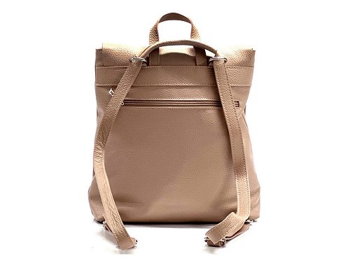 Brescia (pale pink) - Handbag, shoulder bag or backpack