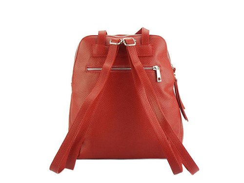 Eboli (scarlet) - Small, neat, traditional backpack