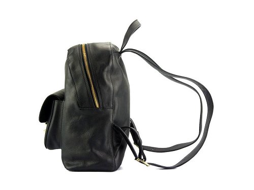 Paullo (black) - Sophisticated, roomy backpack