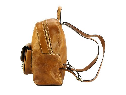 Paullo (tan) - Sophisticated, roomy backpack