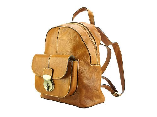 Paullo (tan) - Sophisticated, roomy backpack