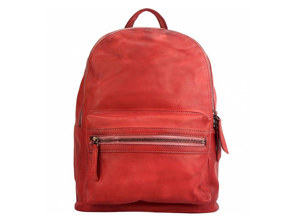 Large, high quality leather backpack