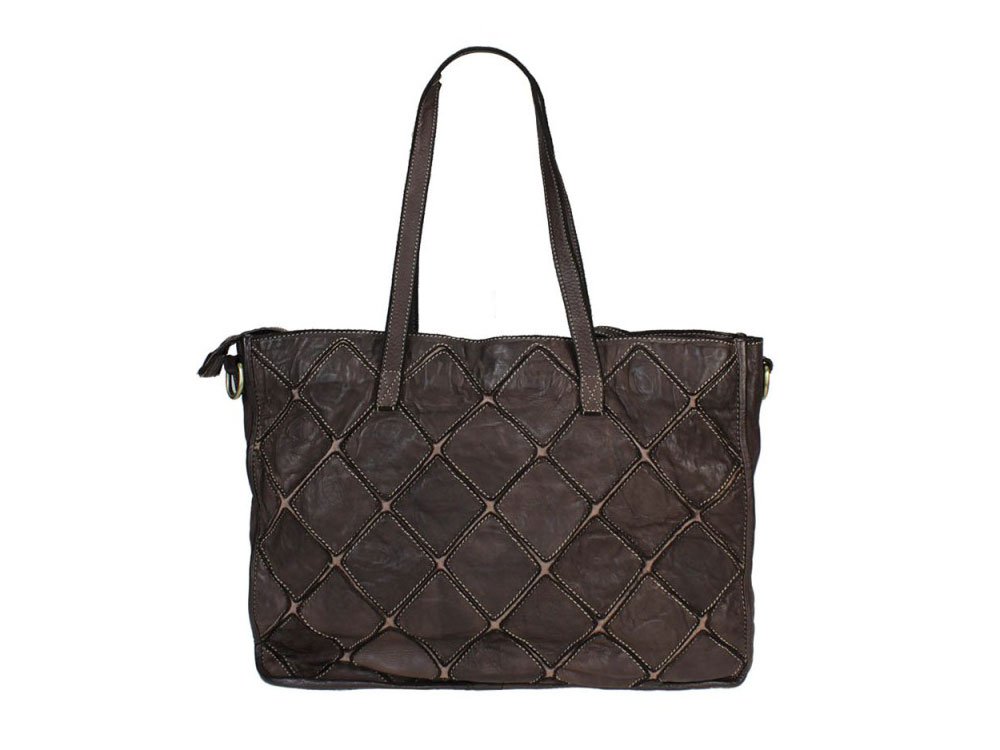 Brindisi (dark brown) - High Fashion Shoulder Bag