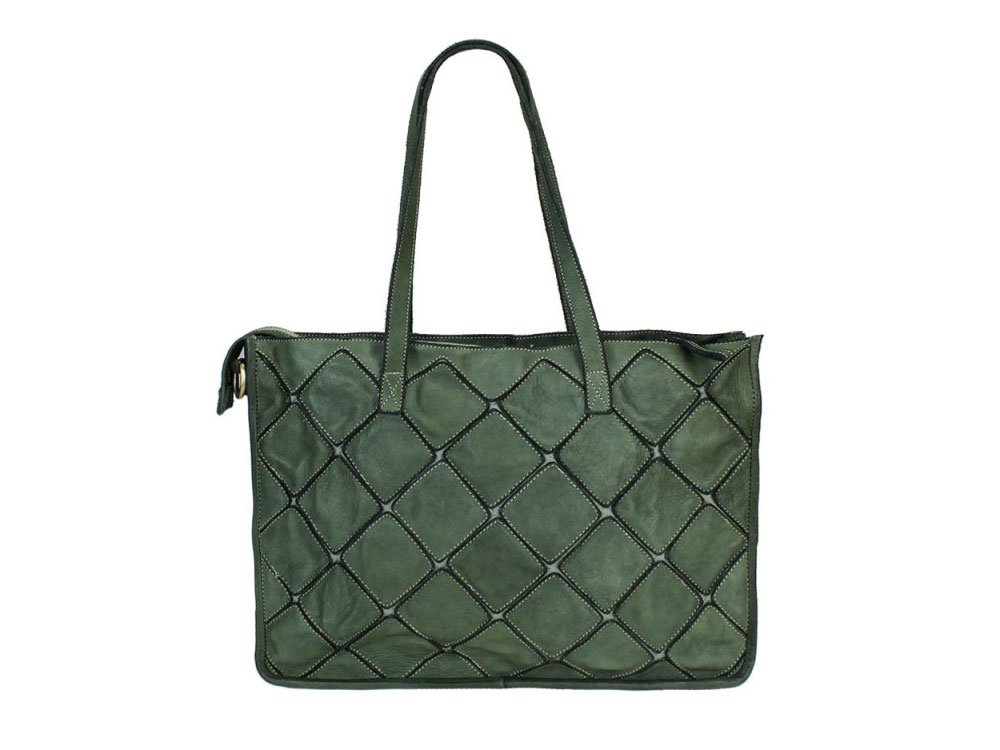 Brindisi (dark green) - High Fashion Shoulder Bag