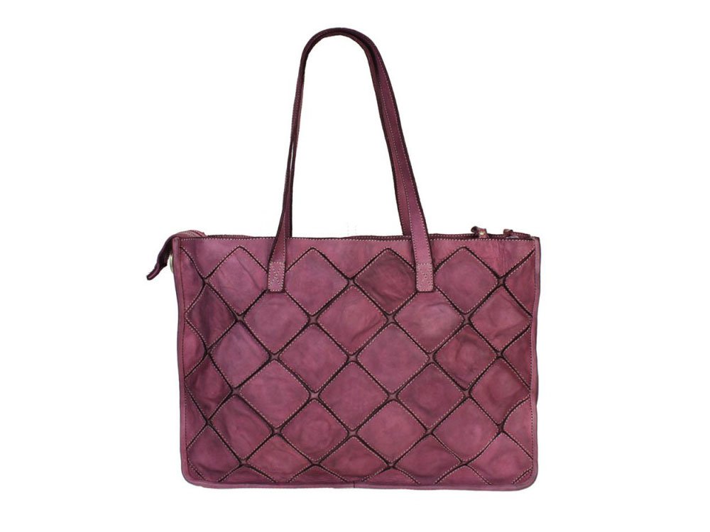Brindisi (plum) - High Fashion Shoulder Bag