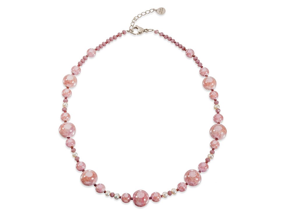 Sorrento Necklace - Pretty Murano Glass Necklace