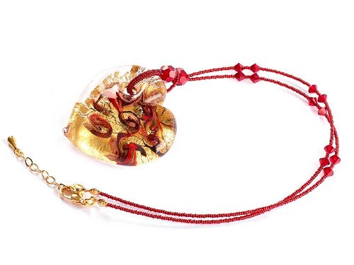 Mulinello - Murano Glass pendant style necklace