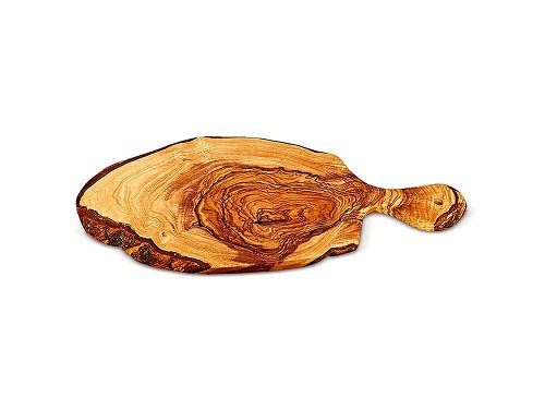 Rustic serving board with handle (small) - Olive Wood serving/chopping board