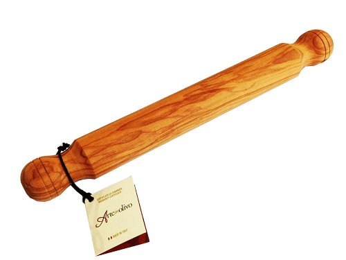 Rolling Pin (40cm) - Solid Olive wood rolling pin