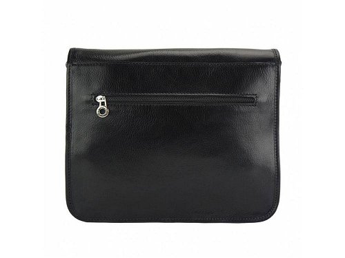 Teora (black) - Elegant and practical messenger bag