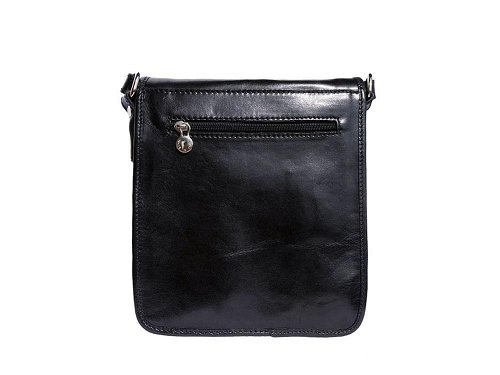 Padula (black) - Small, calf leather shoulder bag