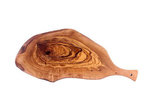 Rustic serving board with handle (medium) - Olive Wood serving/chopping board
