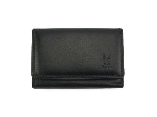 Filomena (black) - Refined and sophisticated luxurious leather wallet