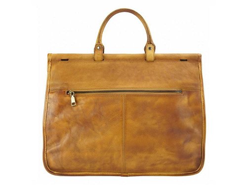 Imperia (tan) - Elegant, feminine, vintage leather bag