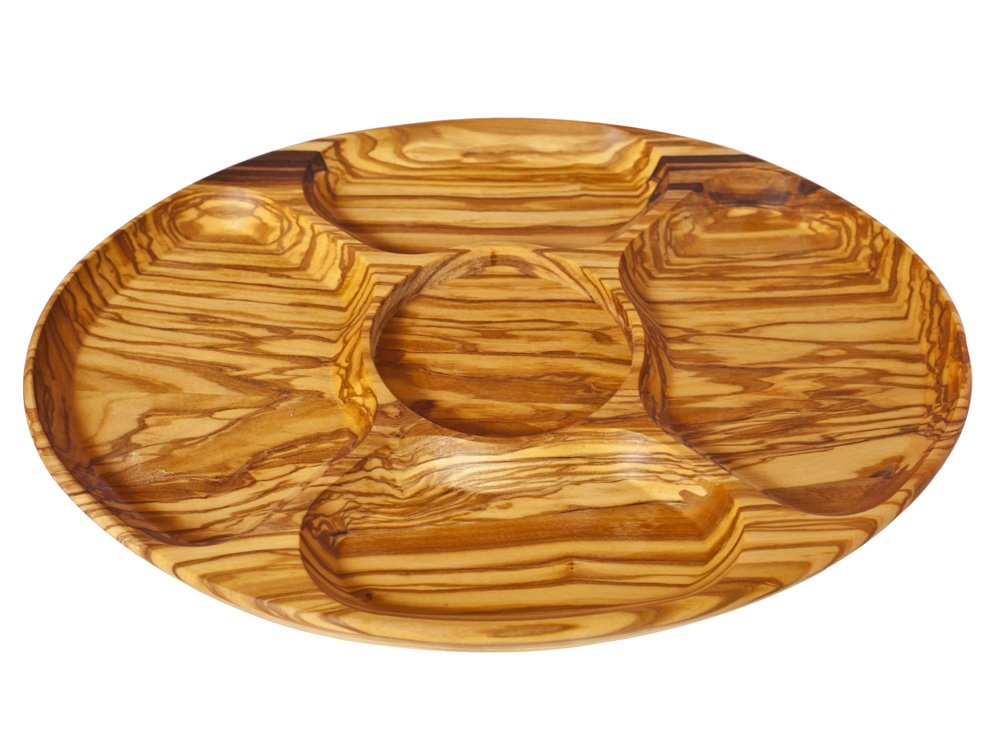 Oval Antipasti Dish - Olive Wood serving plate