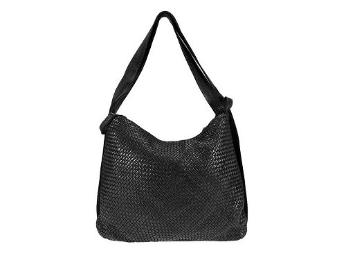Belluno (black) - Large, versatile vintage leather bag