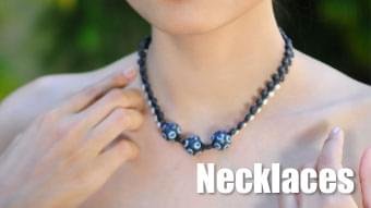 murano jewelry necklaces